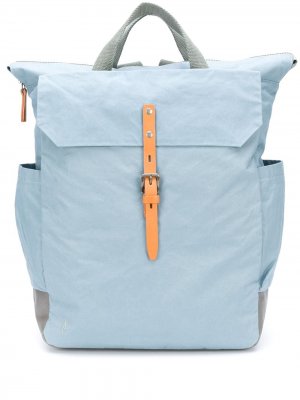 Рюкзак с застежками на пряжке Ally Capellino. Цвет: синий