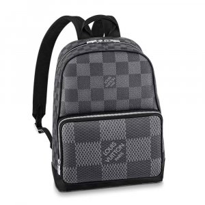 Рюкзак Campus Backpack, серый/черный Louis Vuitton