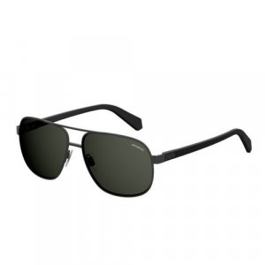 Солнцезащитные очки  PLD 2059/S 003 M9 M9, черный Polaroid. Цвет: черный/серый..