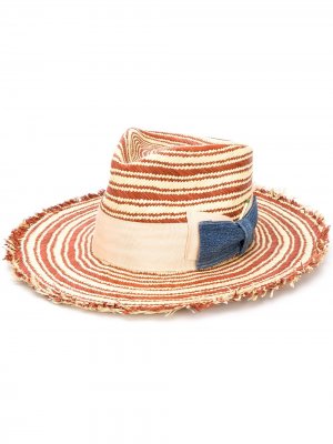 Соломенная шляпа Terracrema Nick Fouquet. Цвет: нейтральные цвета