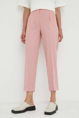 Шерстяные брюки , розовый PS Paul Smith