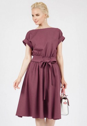 Платье Olivegrey ROKIO. Цвет: бордовый