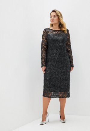 Платье Lady Sharm Classic. Цвет: черный