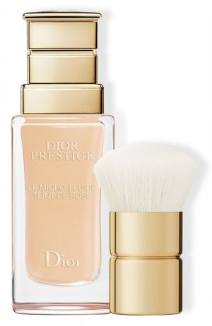 Тональная основа Prestige Micro-Fluide Teint de Rose, 0N Нейтральный (30ml) Dior. Цвет: бесцветный