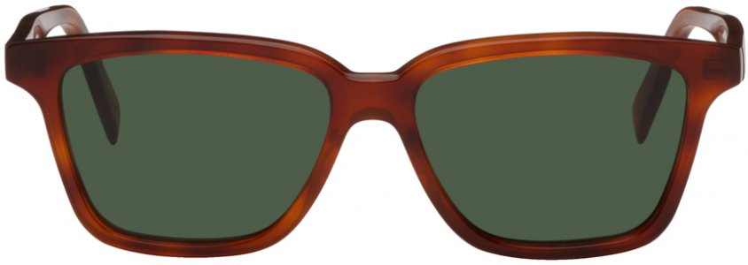 Солнцезащитные очки Squares в черепаховой оправе Totême