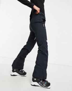 Черные утепленные горнолыжные брюки All-time-Черный Planks