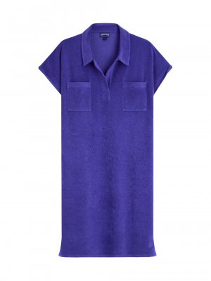 Платье-поло Terry Coverup , фиолетовый Vilebrequin