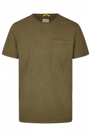Мужская футболка Camel Active, коричневая Active Apparel. Цвет: коричневый