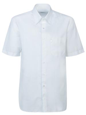 Рубашка с коротким рукавом Zilli. Цвет: белый