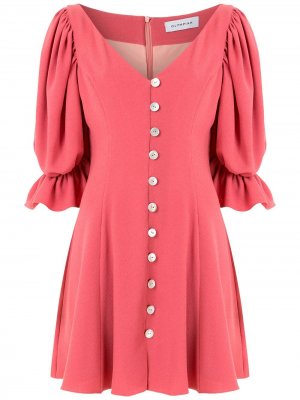 Короткое платье Fresia Olympiah. Цвет: розовый