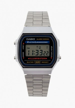 Часы Casio A-168WA-1. Цвет: серебряный