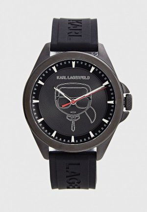 Часы Karl Lagerfeld. Цвет: черный
