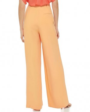 Брюки Frosted Twill Trousers, цвет Canteloupe DKNY