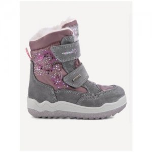 Ботинки , размер 31, серый, розовый Imac. Цвет: розовый/серый