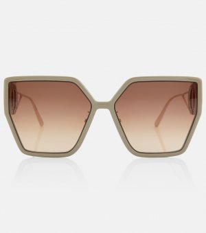 Солнцезащитные очки 30Montaigne S3U с плоскими бровями , серый Dior Eyewear