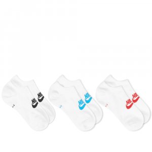 Носки Cotton Cushion Low Cut Ankle Sock - 3 Pack Nike