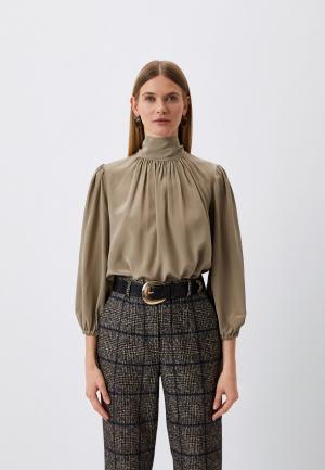 Блуза Dolce&Gabbana. Цвет: коричневый