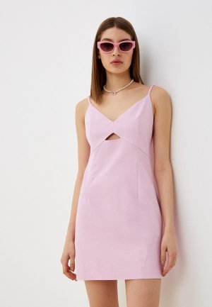 Платье Kira Plastinina. Цвет: розовый