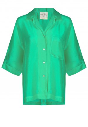 Рубашка FORTE. Цвет: зеленый