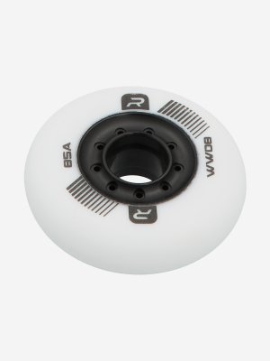 Набор колес для роликов 80 мм, 85А, 4 шт., Белый Reaction
