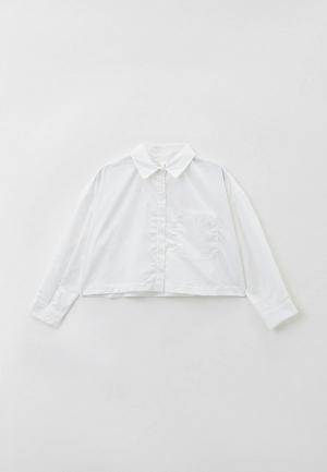 Рубашка Sela School collection. Цвет: белый