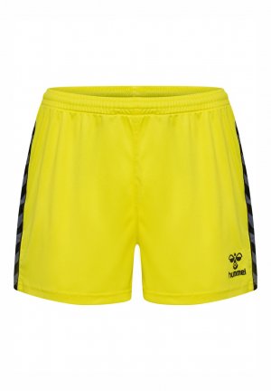 Спортивные шорты AUTHENTIC , цвет blazing yellow Hummel