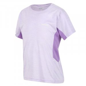 Детская походная рубашка с короткими рукавами Takson III — фиолетовая REGATTA, цвет rosa Regatta