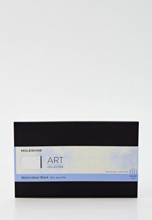 Блокнот Moleskine ART WATERCOLOR, 13х21 см., 20 стр. Цвет: черный