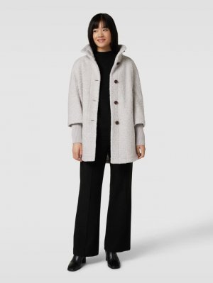 Короткое пальто с боковыми карманами comma, молочный Comma