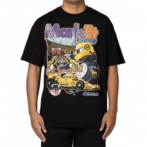 Express Racing T-Shirt MARKET. Цвет: черный
