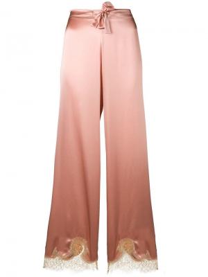 Пижамные брюки Gina Gilda & Pearl. Цвет: розовый