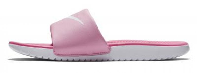 Шлепанцы для девочек Kawa Slide, размер 31 Nike. Цвет: розовый