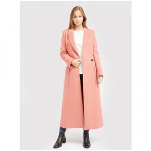 Пальто , размер 42, розовый Twinset Milano. Цвет: розовый
