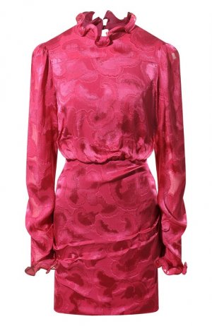 Платье Saloni. Цвет: розовый