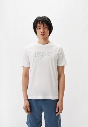 Футболка Calvin Klein Performance PW - GRAPHIC SS TEE. Цвет: белый