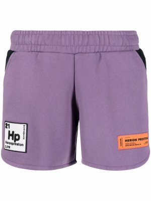 Спортивные шорты Heron Preston. Цвет: фиолетовый