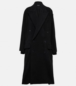 Кашемировое пальто оверсайз BALENCIAGA, серый Balenciaga