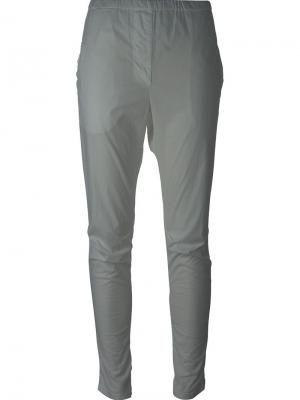 Зауженные эластичные брюки Kristensen Du Nord. Цвет: белый