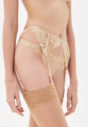 Пояс для чулок LA DEA lingerie & homewear Gold. Цвет: золотой