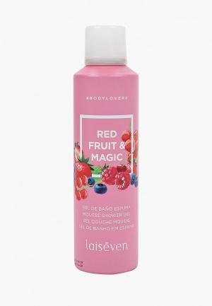 Гель для душа Laiseven RED - Красная ягода, 200 мл.. Цвет: прозрачный