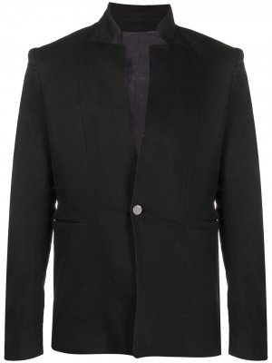 Пиджак с высоким воротником Boris Bidjan Saberi. Цвет: черный