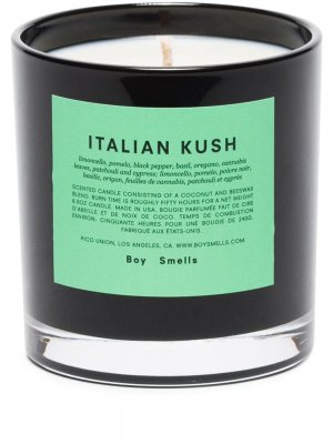 Свеча Italian Kush Boy Smells. Цвет: черный