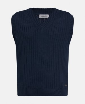 Пуловер без рукавов , темно-синий Pierre Cardin
