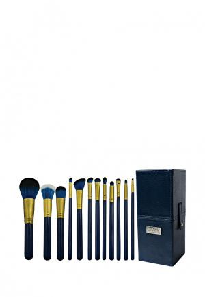 Набор кистей для макияжа Royal&Langnickel MP002XW0TX3X. Цвет: синий