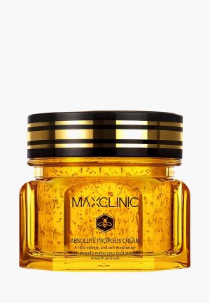 Крем для лица Maxclinic Absolute Propolis Cream с прополисом интенсивного питания кожи, 100 мл. Цвет: желтый