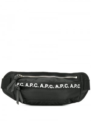 Поясная сумка с логотипом A.P.C.