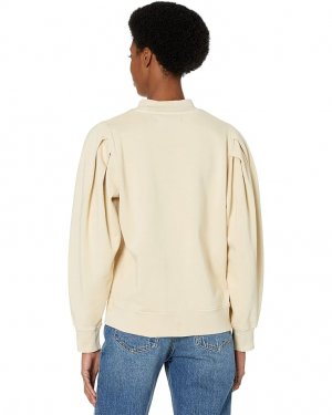 Толстовка Tuck Sleeve Sweatshirt, цвет Wood Ash Hudson Jeans