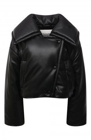 Утепленная куртка Nanushka. Цвет: чёрный