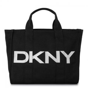 Дорожные и спортивные сумки Dkny. Цвет: черный