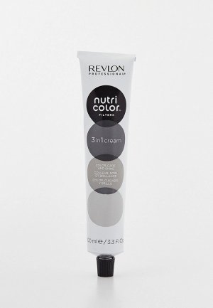 Краска для волос Revlon Professional NUTRI COLOR FILTERS тонирования, тон 821 серебристо-бежевый, 100 мл. Цвет: бежевый